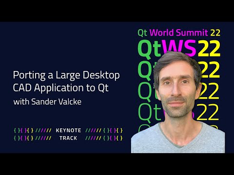 Porting a Large Desktop CAD Application to Qt