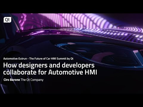 How designers and developers collaborate for Automotive HMI