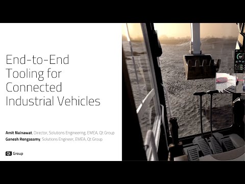 Webinar: End-to-End Tooling for Connected Industrial Vehicles