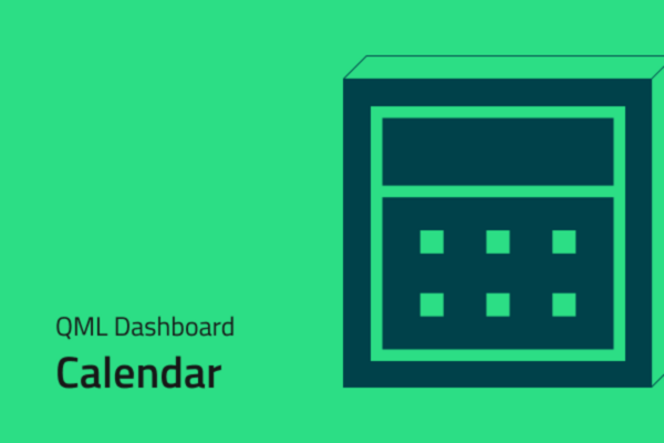 QML Dashboard: Calendar