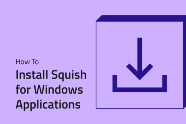 How to Install Squish for Windows Applications