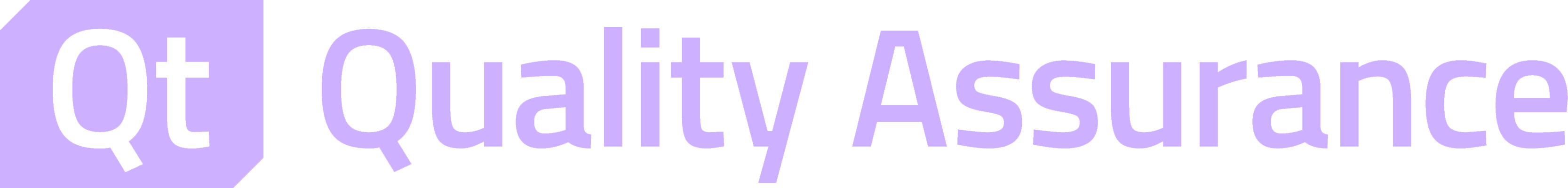 Qt Quality Assurance Logo, Link to main Product page.